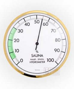 Higrometras apvalus didelis TFA-12