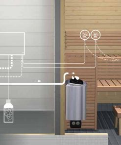 Alternative view of Automatinio vandens užpylimo sistema Harvia Autodose