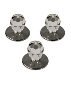 KRISTATLŲ KOMPLEKTAS CR-16 CHROMO SPALVOS 3VNT