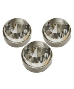 Kristatlų komplektas CR-30 chromo spalvos 3vnt