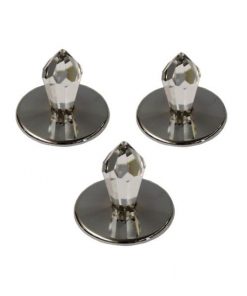 KRISTATLŲ KOMPLEKTAS CR-12 CHROMO SPALVOS 3VNT