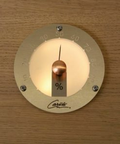 Higrometras apvalus Cariitti plieninis