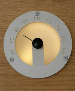 Higrometras apvalus Cariitti Baltas