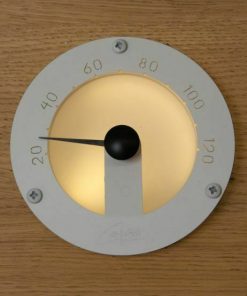 Termometras apvalus Cariitti baltas