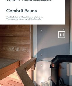 Alternative view of Plokštė Cembrit Sauna