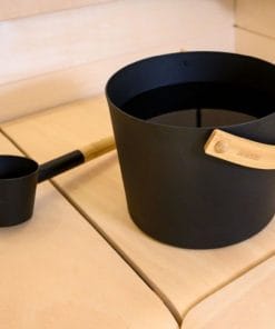 Alternative view of Kubiliuko ir samčio komplektas Harvia Black