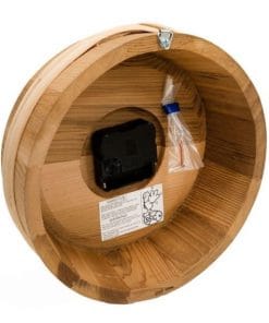 Alternative view of Priepirčio laikrodis kedrinis, kubiliuko dugnas SAWO