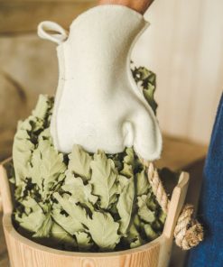 Alternative view of Vilnonė pirties pirštinė