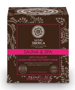 Alternative view of NS Sauna & Spa Šveitiklis kūnui anticeliulitinis su druska "karštas", 370ml