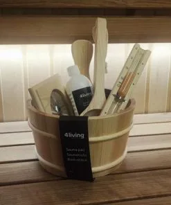 Pirties aksesuarų rinkinys šviesus