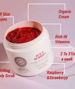 Alternative view of Natura Siberica Modeliuojantis šveitiklis kūnui 10 ICY BERRIES , 370ml