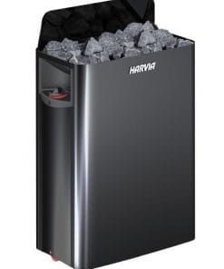 Harvia The Wall Black Steel