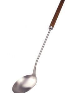 Plieninis samtis su termo medienos rankena