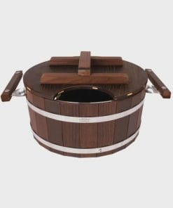 Vantų plikytuvas 15L iš termo medienos