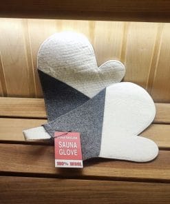 Alternative view of Pirties pirštinė iš veltinio dvispalvė