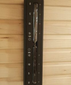 Smėlio laikrodis juodas 15min