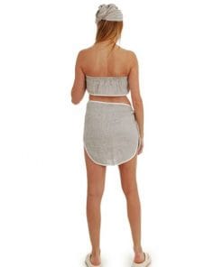 Alternative view of Lininis pirties kostiumėlis