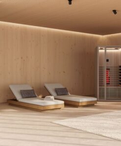 Alternative view of Infraraudonųjų spindulių kabina Harvia Onni Sienna One